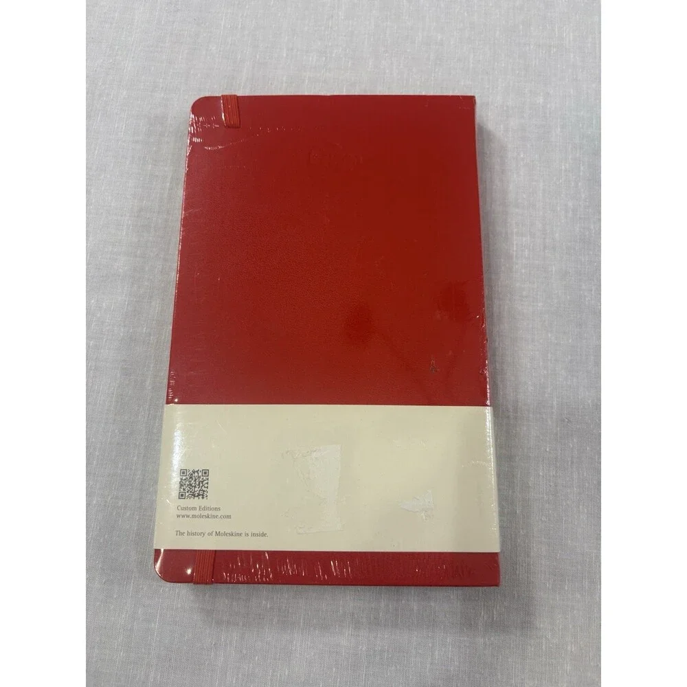 Moleskine Boingo Scarlet Red Journal Notebook 8.5”x 5”